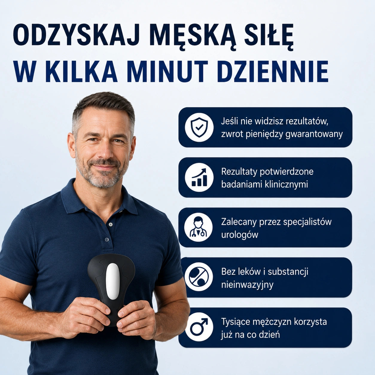Pelvino™ Trener dna miednicy dla mężczyzn